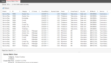 Image of the Survey Metric View workspace.